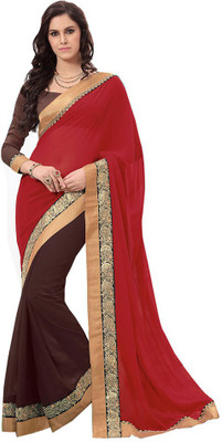 

Party Wear Dresses Printed Fashion Pure Chiffon Saree(Multicolor), Multicolor424