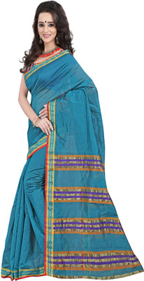 

Ansu Fashion Solid Fashion Art Silk Saree(Green)