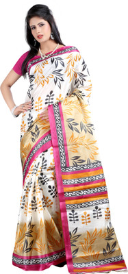 

Anushree Saree Self Design Fashion Silk Saree(Multicolor), Multicolour