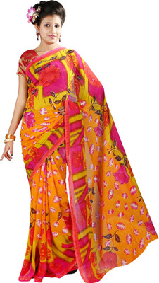 

Anushree Saree Self Design Fashion Georgette Saree(Multicolor)
