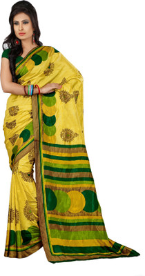 

Sunaina Printed Fashion Art Silk Saree(Multicolor)