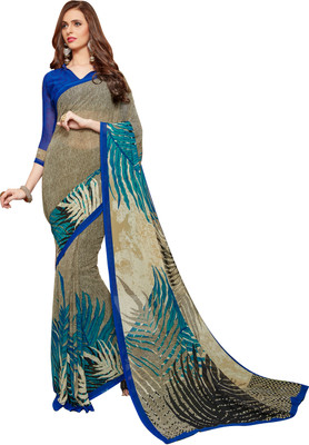 

Khoobee Self Design, Printed Fashion Georgette Saree(Multicolor)