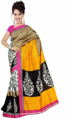 

Aksh Fashion Self Design Fashion Cotton Saree(Multicolor)