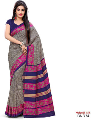 

Sunaina Printed Bhagalpuri Art Silk Saree(Multicolor)