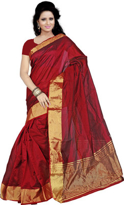 

Indian Wear Online Printed Fashion Art Silk Saree(Red)