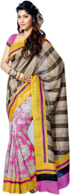

Sunaina Printed Daily Wear Synthetic Saree(Multicolor)