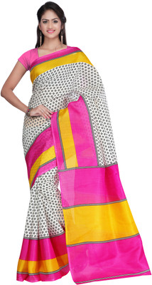 

Aashritha Printed Fashion Art Silk Saree(Pink)