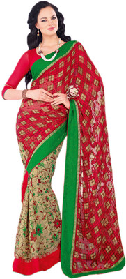 

Vishal Printed Fashion Satin Saree(Maroon)