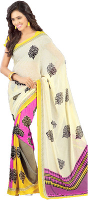 

Party Wear Dresses Printed Fashion Art Silk Saree(Multicolor), Multicolor225
