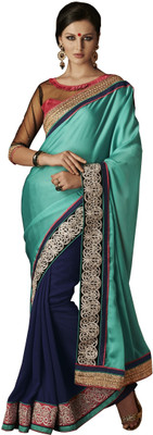 

Ewows Self Design Fashion Crepe, Jacquard Saree(Multicolor)