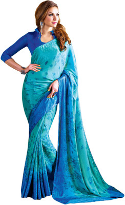 

Vishal Self Design Bollywood Georgette Saree(Green)