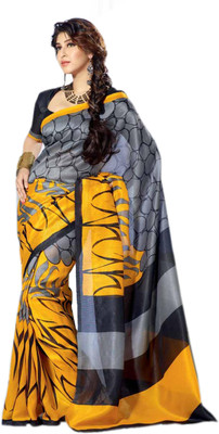 

Sunaina Printed Daily Wear Synthetic Saree(Multicolor)