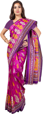 

Sunaina Printed Daily Wear Synthetic Saree(Multicolor)
