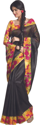 

Sunaina Printed Silk, Cotton Saree(Multicolor)