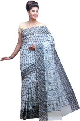 

Darps Self Design Balarampuram Cotton Saree(Multicolor), Cream