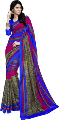 

Vishal Printed Fashion Art Silk Saree(Pink)