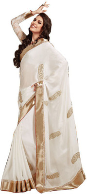 

Indian Wear Online Printed Fashion Pure Chiffon Saree(Multicolor), Multicolor340