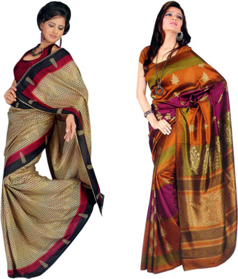 48% OFF on SUNAINA Printed Daily Wear Art Silk Saree(Pack of 2, Multicolor) 48% OFF on SUNAINA Printed Daily Wear Art Silk Saree(Pack of 2, Multicolor)
