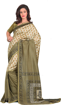 

Sunaina Printed Fashion Art Silk Saree(Multicolor)