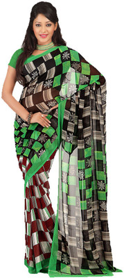 

Indian Wear Online Printed Fashion Art Silk Saree(Multicolor), Multicolor154
