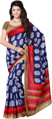 

JTInternational Printed Fashion Jacquard Saree(Multicolor)