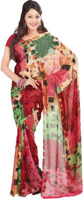

Indian Wear Online Printed Fashion Art Silk Saree(Multicolor), Multicolor157