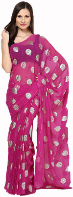 

Soundarya Printed Daily Wear Chiffon Saree(Maroon), Magenta