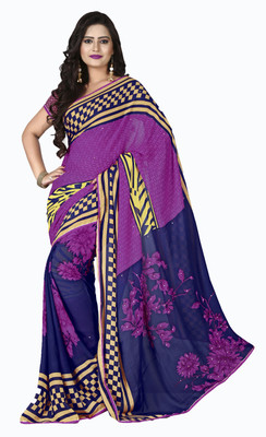 

Parisha Self Design, Printed, Embellished Fashion Georgette Saree(Pink, Multicolor), Blue;multicolor;pink