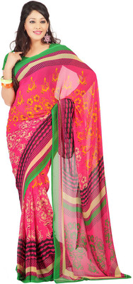 

Indian Wear Online Printed Fashion Art Silk Saree(Multicolor), Multicolor175