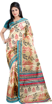 

Anushree Saree Self Design Fashion Silk Saree(Multicolor), Multicolour