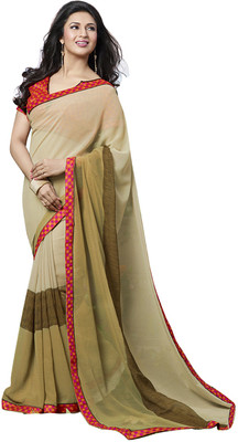 

Khoobee Self Design, Printed Fashion Georgette Saree(Multicolor)