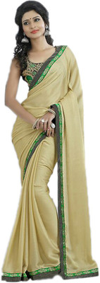 

Party Wear Dresses Embroidered Fashion Georgette Saree(Multicolor)