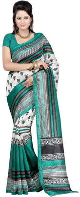 

Softdeal Printed Bhagalpuri Printed Silk Saree(Red)