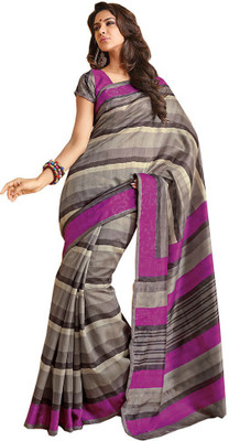 

Party Wear Dresses Printed Fashion Art Silk Saree(Multicolor), Multicolor241