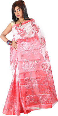 

Anushree Saree Self Design Fashion Satin Saree(Multicolor), Red