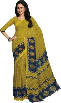 

Vishal Printed Fashion Georgette Saree(Green)