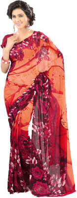 

Indian Wear Online Printed Fashion Art Silk Saree(Multicolor), Multicolor203