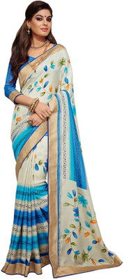 

Aesha Printed Fashion Tussar Silk Saree(Multicolor)