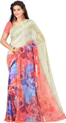 

Stylish Girls Printed Fashion Art Silk Saree(Multicolor), Multicolor244