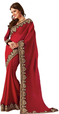 

Indian Wear Online Printed Fashion Pure Chiffon Saree(Multicolor), Multicolor363
