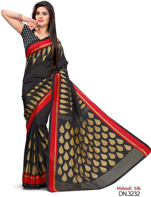 

Sunaina Printed Bhagalpuri Art Silk Saree(Multicolor)