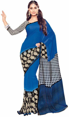 

Vipul Printed Fashion Georgette Saree(Blue)