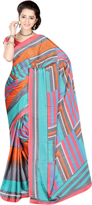 

Khoobee Self Design, Printed Fashion Jacquard Saree(Multicolor)