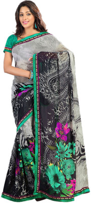

Indian Wear Online Printed Fashion Art Silk Saree(Multicolor), Multicolor154
