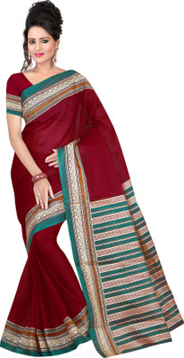 

Gugaliya Printed Bollywood Cotton Saree(Multicolor)