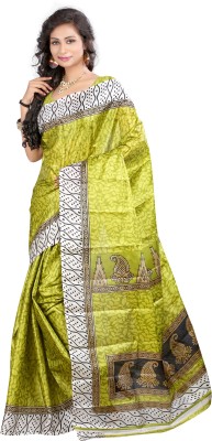 

Anushree Saree Self Design Bhagalpuri Khadi Saree(Multicolor), Multicolour