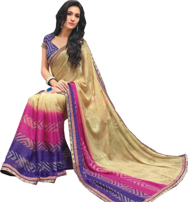 

Vishal Printed Fashion Georgette Saree(Multicolor)