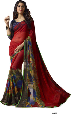 

Ridham Sarees Printed Daily Wear Chiffon Saree(Multicolor)