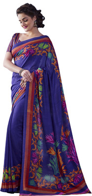 

Sunaina Printed Fashion Cotton Linen Blend Saree(Multicolor)