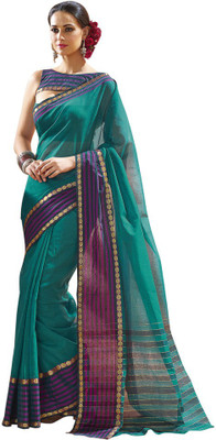 

Sunaina Printed Mysore Cotton Saree(Multicolor)